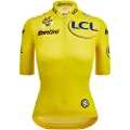 Santini Tour De France Femme Zwift Overall Leader Kortærmet Trøje