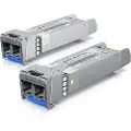 Ubiquiti UACC-OM-SM-10G-D-2 (2-Pack) 10 Gbps Single-Mode Optical Module