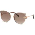 Chopard Schl90v Butterfly Solbriller Til Kvinder