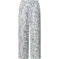 Pepe Jeans Pepe Jeanstil kvinder. PL211818 Lige bukser i flydende stof Duana hvid (L), Casual, Linned