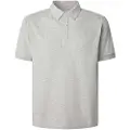 Pepe Jeans Pepe Jeanstil mænd. PM542255 West Harper grå poloshirt (S), Casual, Bomuld, Korte ærmer