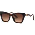 Roberto Cavalli Src129m Square Solbriller Til Kvinder