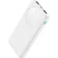 JOYROOM Powerbank JR-PBF12 2.4A LED 10000mAh (white) Powerbank - Hvid - 10000 mAh