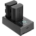 SmallRig 3821 Lp-e6nh Batteri- Og Ladersæt