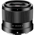 Viltrox Af 20 Mm F2.8 Til Nikon Z-montering I Fuldformat Nikon Z