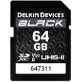 Delkin Sdxc Black Rugged Uhs-ii V90 U3 C10 R300/w250 64gb
