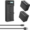 SmallRig 3823 Np-f970 Batteri- Og Ladersæt