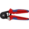 Knipex Selvindstillelig crimptang til kabeltyller bruneret 180 mm, 97 53 04