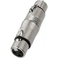 Neutrik NA3FF Female XLR - Female XLR Adaptor