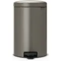 Brabantia Pedalspand NEWICON 20 l, platin, Brabantia