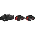 Bosch Standard Starter 2x Pro Core18v 4.0ah+gal 18v-40 Batterioplader