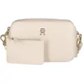 Tommy Hilfiger Tommy Hilfigertil kvinder. AW0AW17221 Distinct beige skuldertaske (OSFA), Casual, Polyuretan