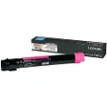 Lexmark Tonerkassette magenta 24.000 sider X950X2MG Modsvarer: N/A