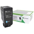 Lexmark Tonerkassette cyan, 16.000 sider 84C2HC0 Modsvarer: N/A