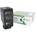 Lexmark 74C2SCE Tonerkassette cyan 7.000 sider 74C2SCE Modsvarer: N/A