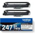 Brother Tn247bk Twin Blækpatron 2 Enheder