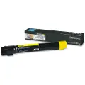 Lexmark Tonerkassette gul 24.000 sider X950X2YG Modsvarer: N/A