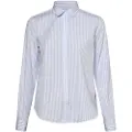 Gant Ganttil kvinder. 4300214 Blåstribet poplinskjorte Regular Fit (42), Casual, Bomuld, Lange ærmer