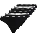 Puma Women's Strings 6 pack, Clothing, Black, 1
