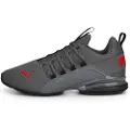 Puma Axelion Refresh Running Shoes Men, Shoes, Black/Cool Dark Gray/Red, 40.5