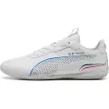 Puma BMW M Motorsport Neo Cat 3.0 Sneakers, Shoes, White/Cool Cobalt, 48
