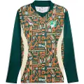Puma Ivory Coast 2025 Pre-match Long Sleeve Sweatshirt Men, Sport, Dark Myrtle/Rickie Orange, L