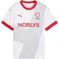 Puma Danish Handball Federation 2025 Away Jersey Youth, Clothing, White/Cool Light Gray, 9-10Y
