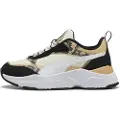 Puma Cassia Snake Chic Sneakers Women, Shoes, Vapor Gray/Light Sand/Black, 38.5