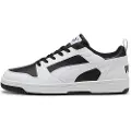 Puma Rebound V6 Low Sneakers, Shoes, Black/White, 38