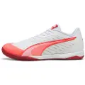 Puma IBERO IV Futsal Boots, Shoes, White/Glowing Red/Dark Crimson, 42