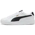 Puma Court Classico Sneakers Unisex, Shoes, White/Black/Gold, 41