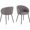 NORDFORM - Eleanor spisebordsstol med armlæn - Brun - Stole med armlæn - - Homeroom