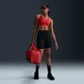 Nike Højtaljede Nike Universa-cykelshorts (20 cm) uden sømme foran til kvinder - sort