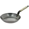 De Buyer Stegepande MINERAL B BOIS 24 cm, træhåndtag, de Buyer
