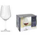 Inde Sæt Med 6 Carre Optics Vinglas 650ml