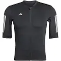 Adidas Tempo 3 Stripes Kortærmet Trøje
