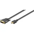 Goobay HDMI - DVI-D - 2m - Sort