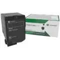 Lexmark CS827/CX827 toner sort (Return) 20k 73B20K0 Modsvarer: N/A