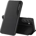 Hurtel Elegant kunstlædertaske med stativ til Samsung Galaxy A26 - Svart