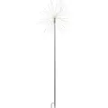 Star Trading - Udendørs dekoration Firework Outdoor 120 cm. - Sølvfarvet - Julebelysning udendørs - - Homeroom