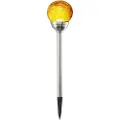 Star Trading - SolPGångAmbrGlas12cm - Krom - Dekorationsbelysning - - Homeroom