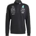 Adidas Mercedes Amg Petronas F1 Team Halv Lynlås Sweatshirt