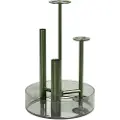 Fritz Hansen Vase IKERU 24 cm, grøn, glas, Fritz Hansen