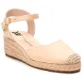 Xti Xtitil kvinder. 14410402-BEIGE Espadriller 144104 beige (40), 5-8 cm, Ruskind, Spænder, Casual