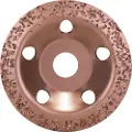 Bosch Accesorios Konkav Hårdmetal Tyk Børste Kop 115 Mm