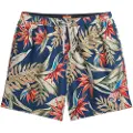 Superdry Superdrytil mænd. M3010242A Flerfarvet badedragt med hawaii-print (L), Badetøj, Genanvendt polister, Bæredygtig