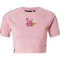 New Era Mlb Floral Crop La Dodgers T-shirt Med Korte ærmer