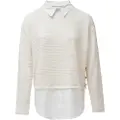 Salsa Jeans Twofer Sweatshirt