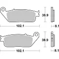 Brembo 07074xs Sintrede Bremseklodser