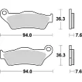 Brembo 07bb04sa Sintrede Bremseklodser